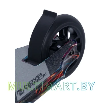 Самокат Novatrack Pixel Pro BL Graffiti 110A.PIXEL.MC20 (черный/разноцветный, 2020) картинка 3